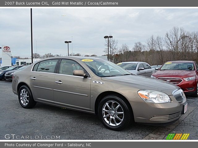 2007 Buick Lucerne CXL in Gold Mist Metallic