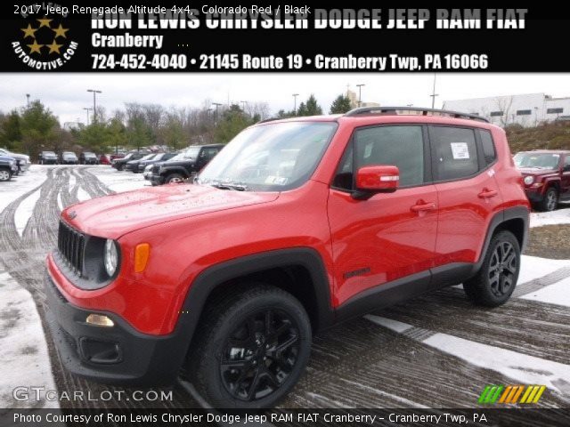 2017 Jeep Renegade Altitude 4x4 in Colorado Red