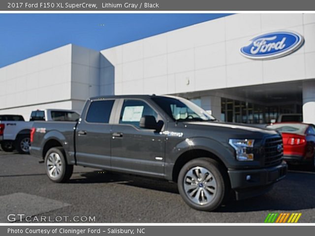 2017 Ford F150 XL SuperCrew in Lithium Gray