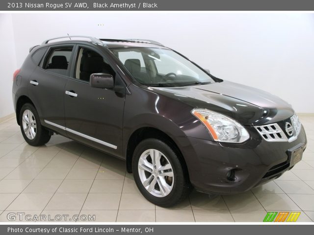 2013 Nissan Rogue SV AWD in Black Amethyst