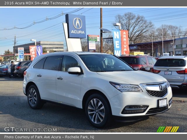 2016 Acura MDX SH-AWD Technology in White Diamond Pearl