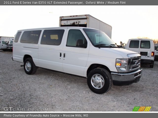 2011 Ford E Series Van E350 XLT Extended Passenger in Oxford White