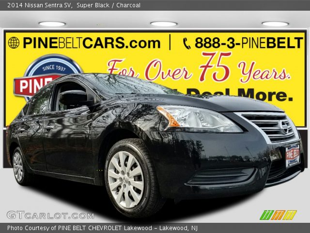 2014 Nissan Sentra SV in Super Black