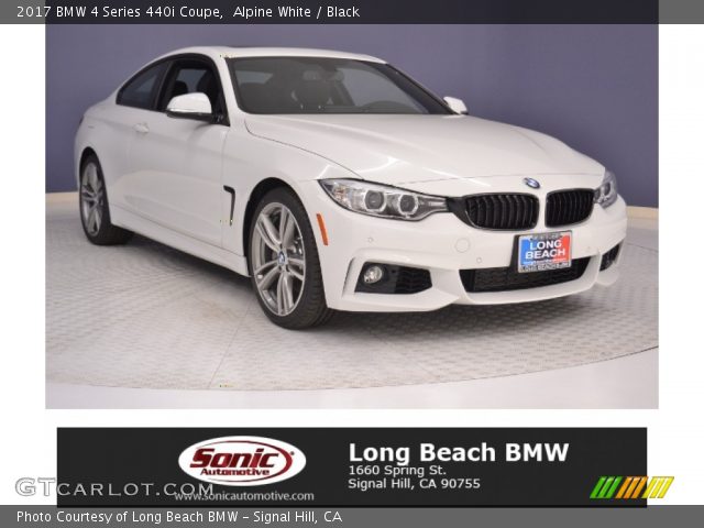 2017 BMW 4 Series 440i Coupe in Alpine White
