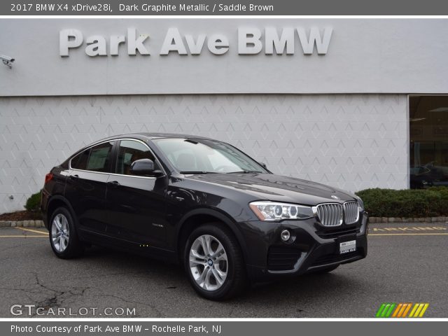 2017 BMW X4 xDrive28i in Dark Graphite Metallic