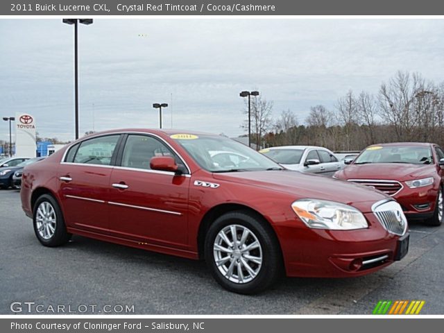 2011 Buick Lucerne CXL in Crystal Red Tintcoat