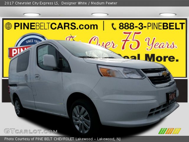 2017 Chevrolet City Express LS in Designer White
