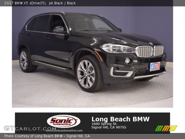 2017 BMW X5 sDrive35i in Jet Black