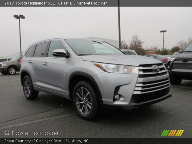 2017 Toyota Highlander XLE in Celestial Silver Metallic