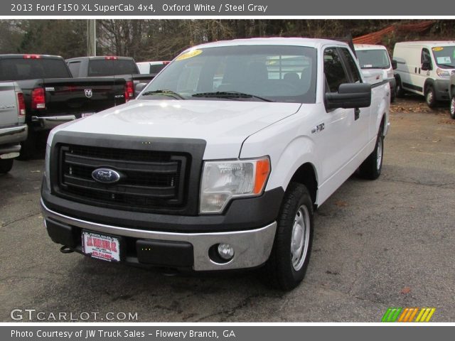2013 Ford F150 XL SuperCab 4x4 in Oxford White