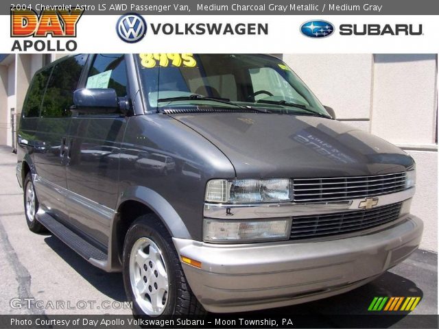 2004 Chevrolet Astro LS AWD Passenger Van in Medium Charcoal Gray Metallic
