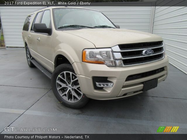 2017 Ford Expedition EL XLT in White Gold