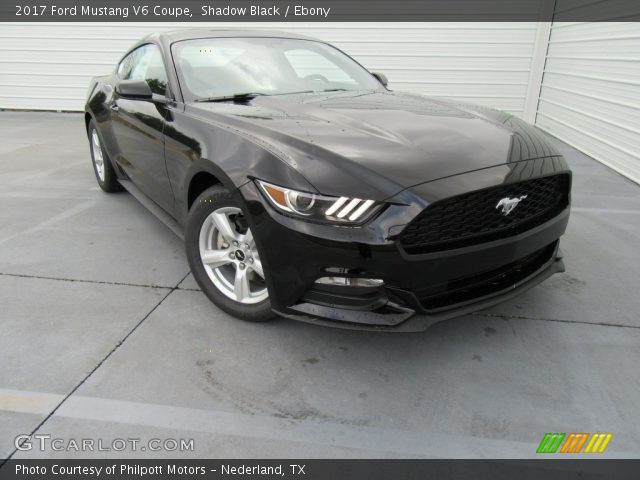2017 Ford Mustang V6 Coupe in Shadow Black