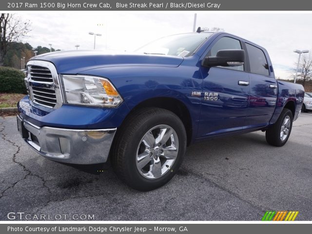 2017 Ram 1500 Big Horn Crew Cab in Blue Streak Pearl