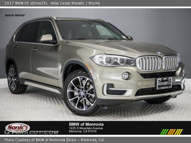 2017 BMW X5 sDrive35i in Atlas Cedar Metallic