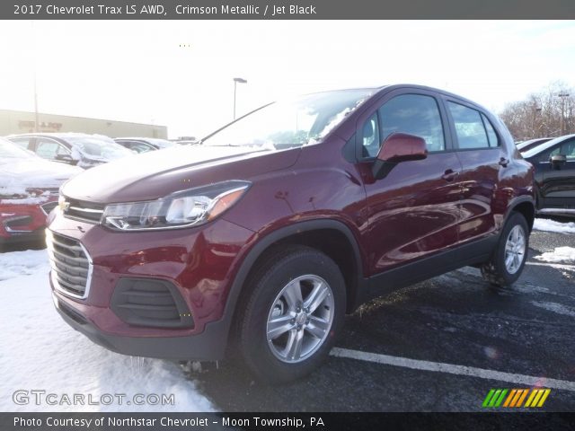 2017 Chevrolet Trax LS AWD in Crimson Metallic