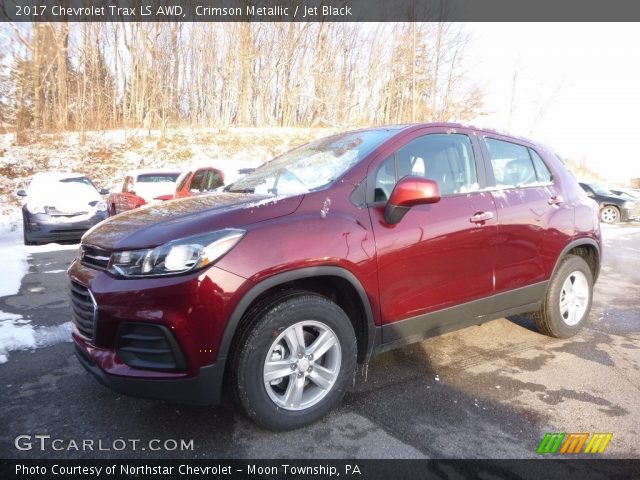 2017 Chevrolet Trax LS AWD in Crimson Metallic