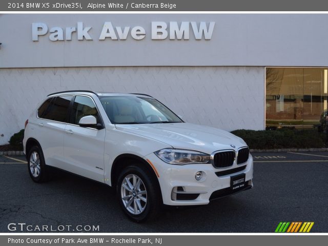 2014 BMW X5 xDrive35i in Alpine White