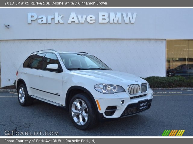 2013 BMW X5 xDrive 50i in Alpine White