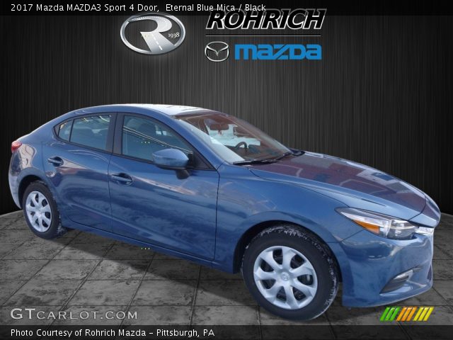 2017 Mazda MAZDA3 Sport 4 Door in Eternal Blue Mica