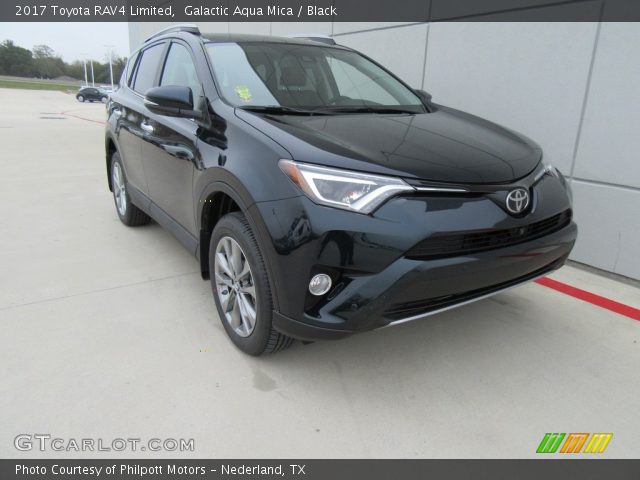 2017 Toyota RAV4 Limited in Galactic Aqua Mica