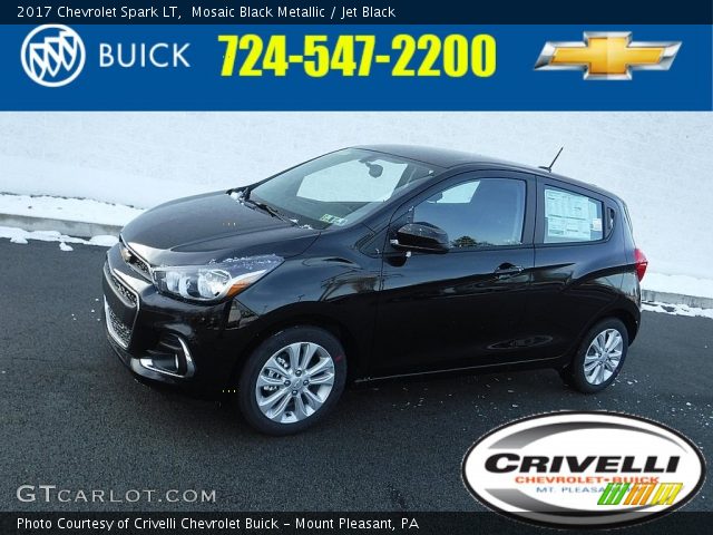 2017 Chevrolet Spark LT in Mosaic Black Metallic