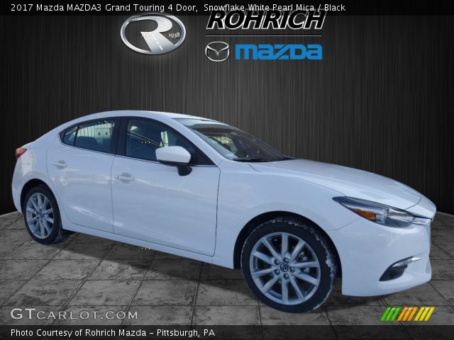 2017 Mazda MAZDA3 Grand Touring 4 Door in Snowflake White Pearl Mica