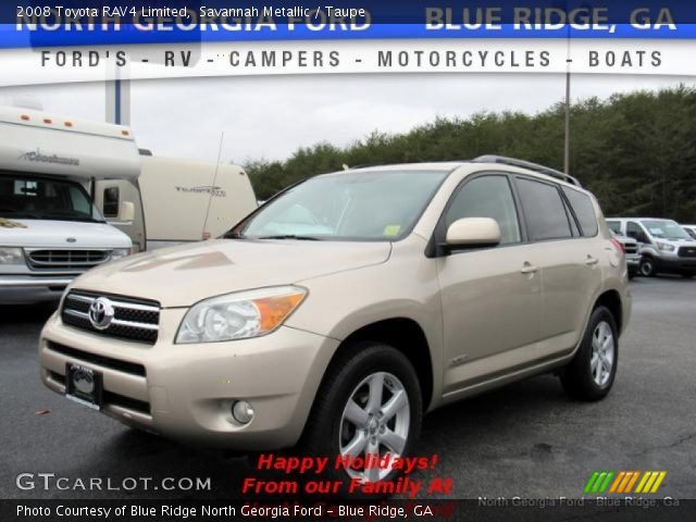 2008 Toyota RAV4 Limited in Savannah Metallic