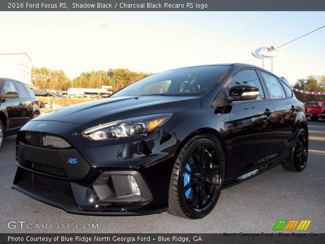 2016 Ford Focus RS in Shadow Black