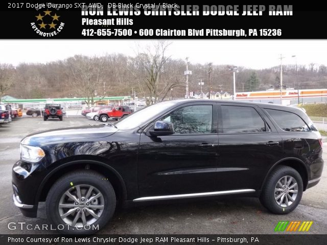 2017 Dodge Durango SXT AWD in DB Black Crystal