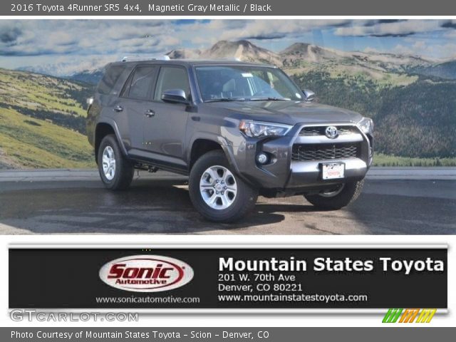 2016 Toyota 4Runner SR5 4x4 in Magnetic Gray Metallic