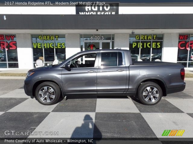 2017 Honda Ridgeline RTL in Modern Steel Metallic