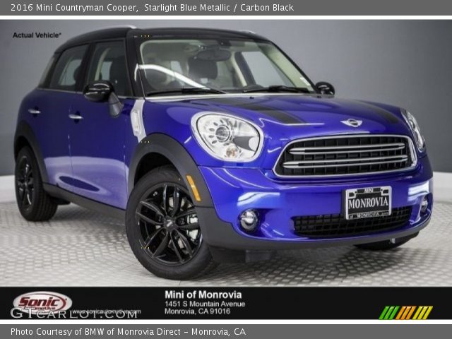 2016 Mini Countryman Cooper in Starlight Blue Metallic