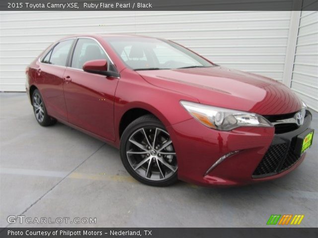 2015 Toyota Camry XSE in Ruby Flare Pearl