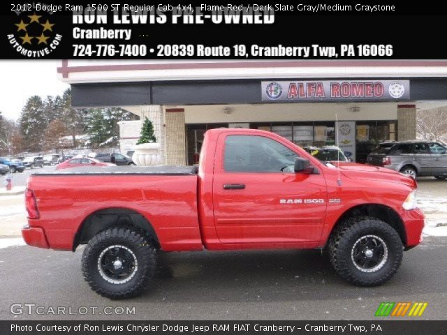 2012 Dodge Ram 1500 ST Regular Cab 4x4 in Flame Red