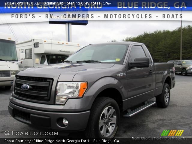 2014 Ford F150 XLT Regular Cab in Sterling Grey