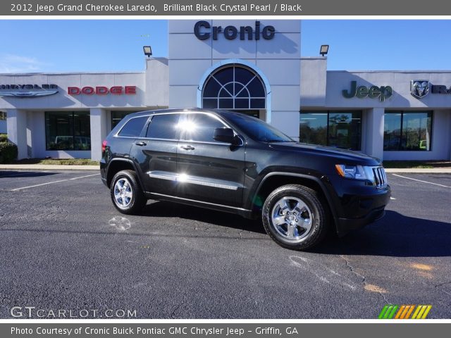 2012 Jeep Grand Cherokee Laredo in Brilliant Black Crystal Pearl