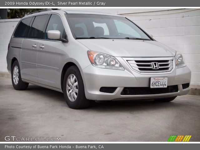 2009 Honda Odyssey EX-L in Silver Pearl Metallic