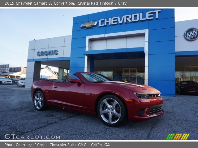 2015 Chevrolet Camaro SS Convertible in Crystal Red Tintcoat