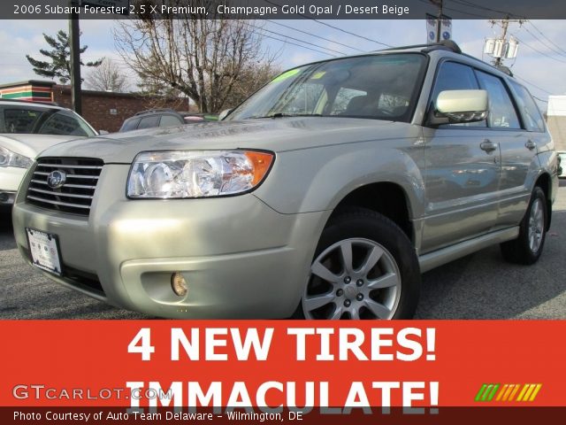 2006 Subaru Forester 2.5 X Premium in Champagne Gold Opal