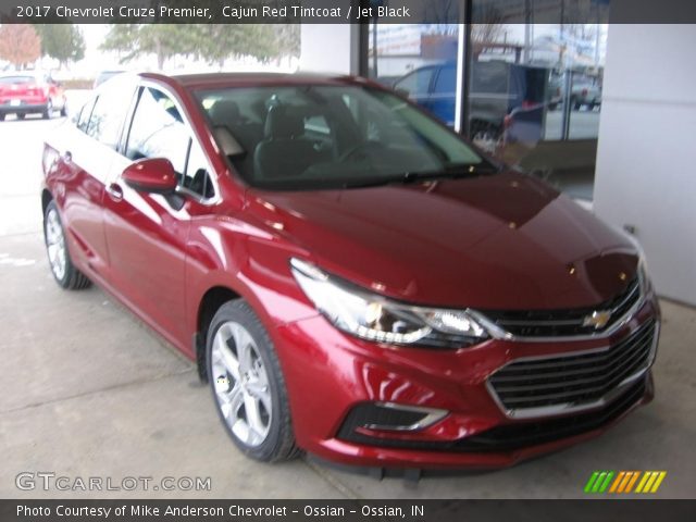 2017 Chevrolet Cruze Premier in Cajun Red Tintcoat