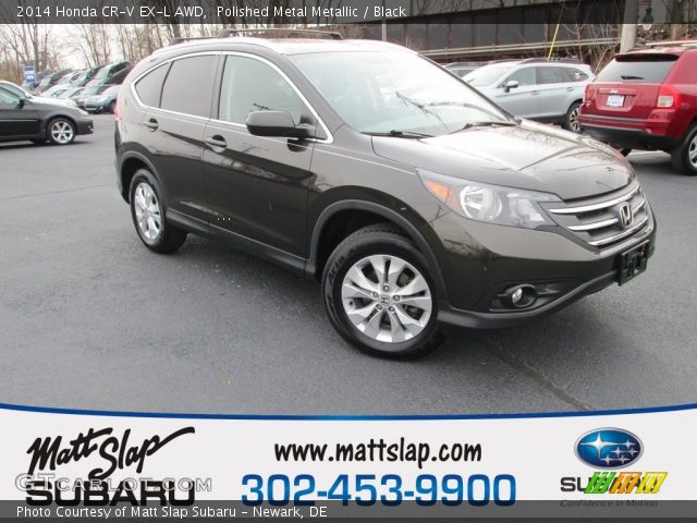 2014 Honda CR-V EX-L AWD in Polished Metal Metallic