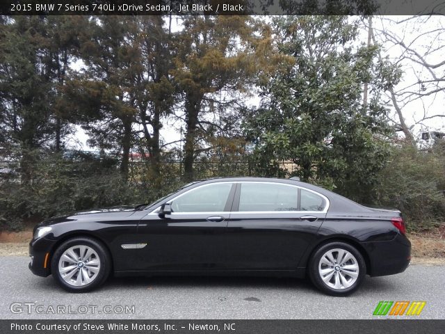 2015 BMW 7 Series 740Li xDrive Sedan in Jet Black