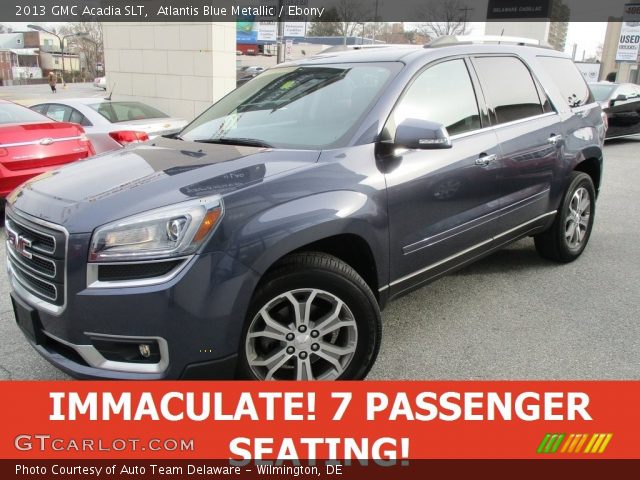 2013 GMC Acadia SLT in Atlantis Blue Metallic