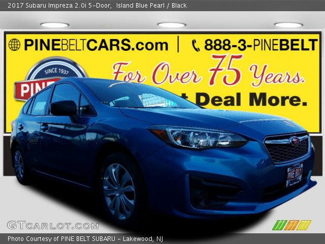 2017 Subaru Impreza 2.0i 5-Door in Island Blue Pearl