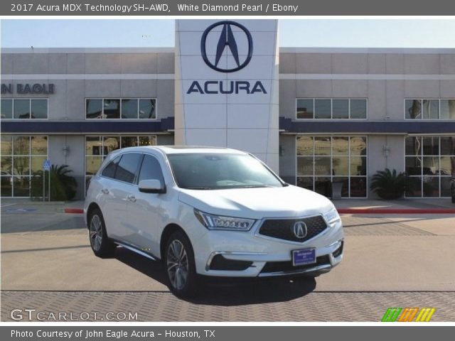 2017 Acura MDX Technology SH-AWD in White Diamond Pearl