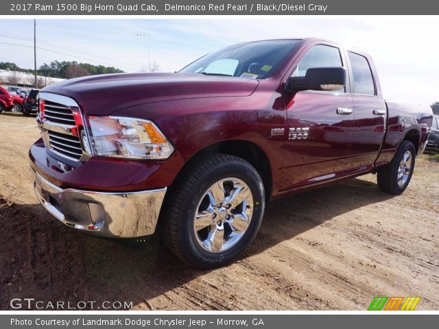 2017 Ram 1500 Big Horn Quad Cab in Delmonico Red Pearl