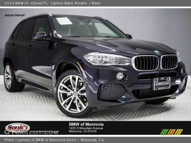 2014 BMW X5 xDrive35i in Carbon Black Metallic