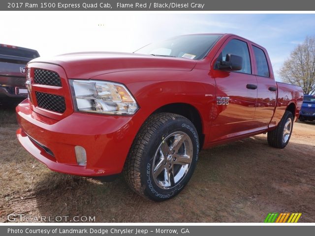 2017 Ram 1500 Express Quad Cab in Flame Red