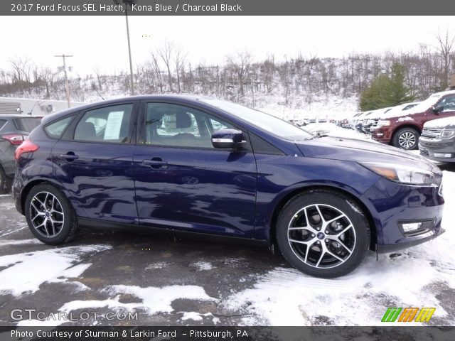 2017 Ford Focus SEL Hatch in Kona Blue